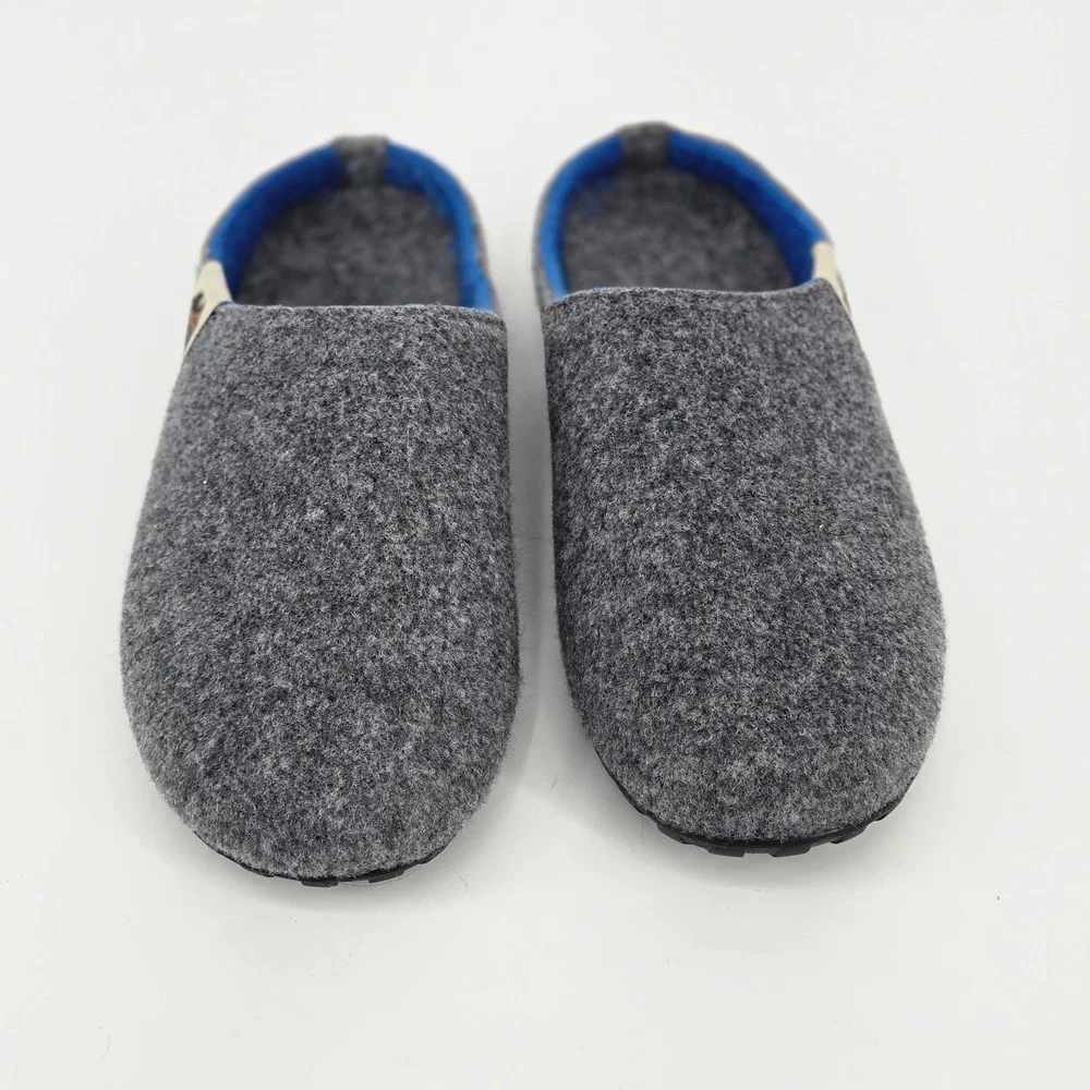 Gumbies Outback Felt Mule Slipper Shoe Gorpcore Cabin Mens 9 Womens 10 Comfort